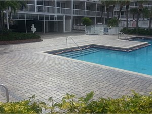 Commercial Pool Deck Pavers, Kissimmee, FL